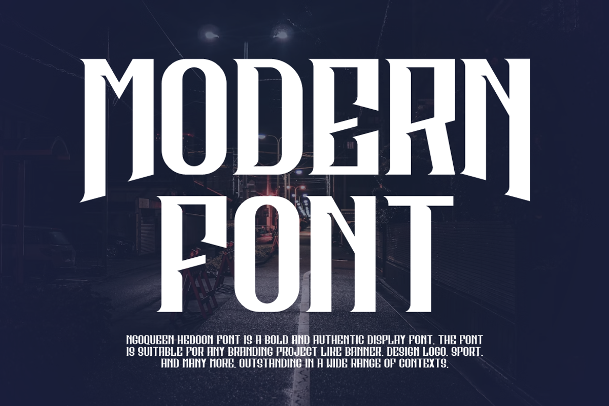 Ngoqueen Hedoon, a Serif Font by QR Design Studio (Photo 2 of 9)
