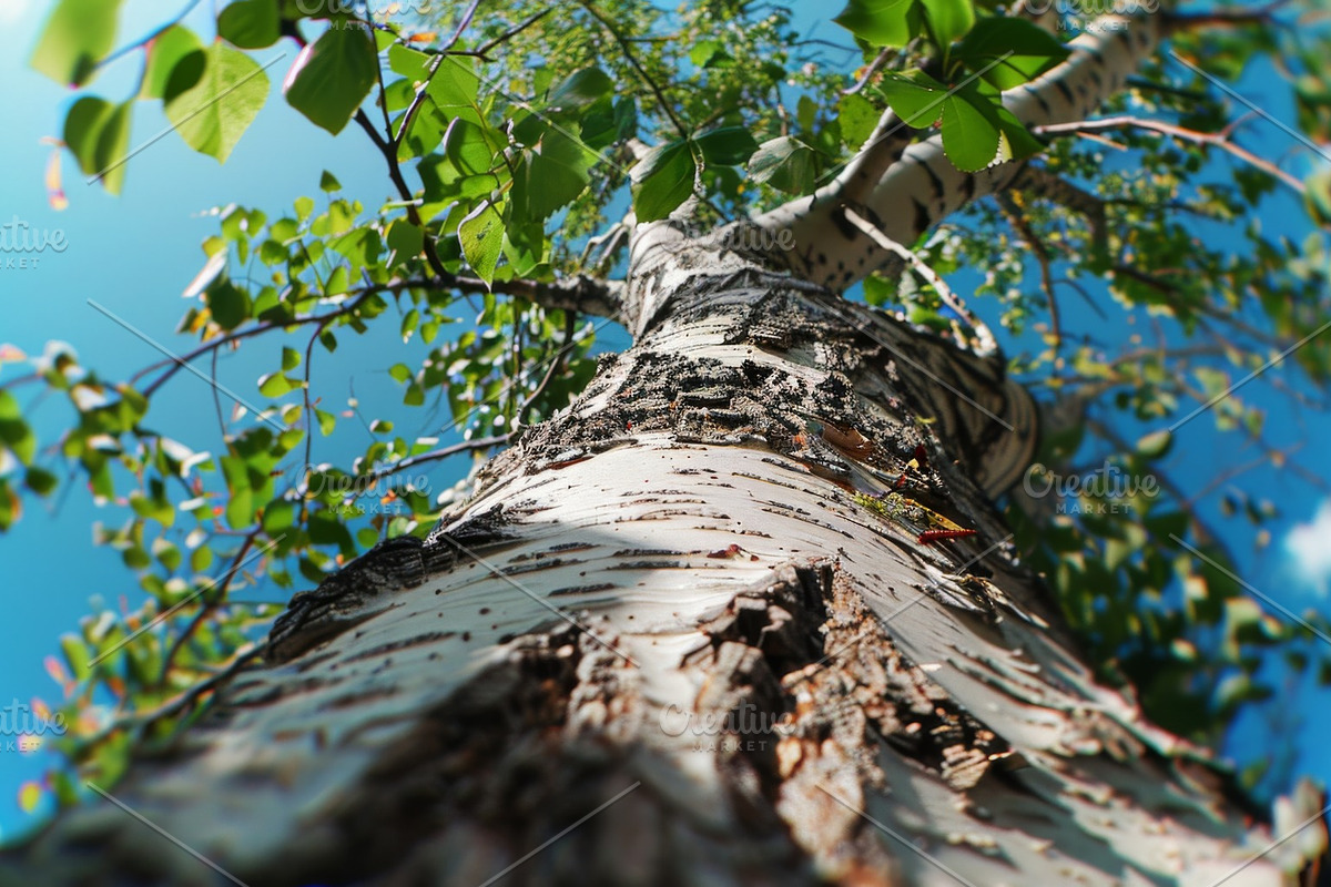 98 Trees view from below, a Nature Photo by Handmadefont (Photo 24 of 98)
