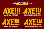 Bloody Bill Typeface, a Font by Sirmon Stuff (Thumbnail 3 of 4)