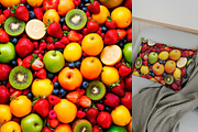 SET Fruit Composition Background, a Background Graphic by IrySha (Thumbnail 10 of 11)
