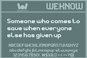 The Mountain Climber font, a Font by weknow (Thumbnail 4 of 8)