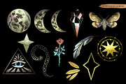 Witch Craft, a Pattern Graphic by emeraldthue (Thumbnail 4 of 5)