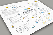 Modern Company Profile Template, a Presentation Template by Orson (Thumbnail 1 of 2)