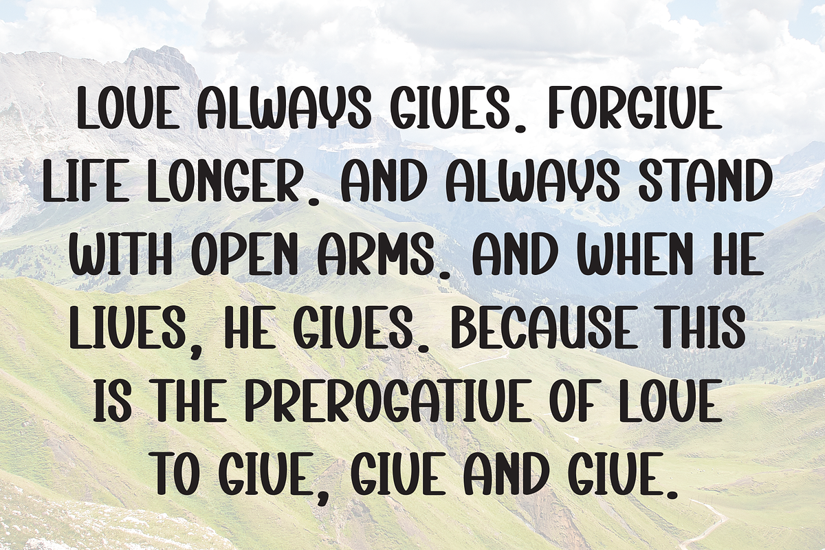 Cloudy Sky | Script Font, a Script Font by Scratchones (Photo 6 of 8)