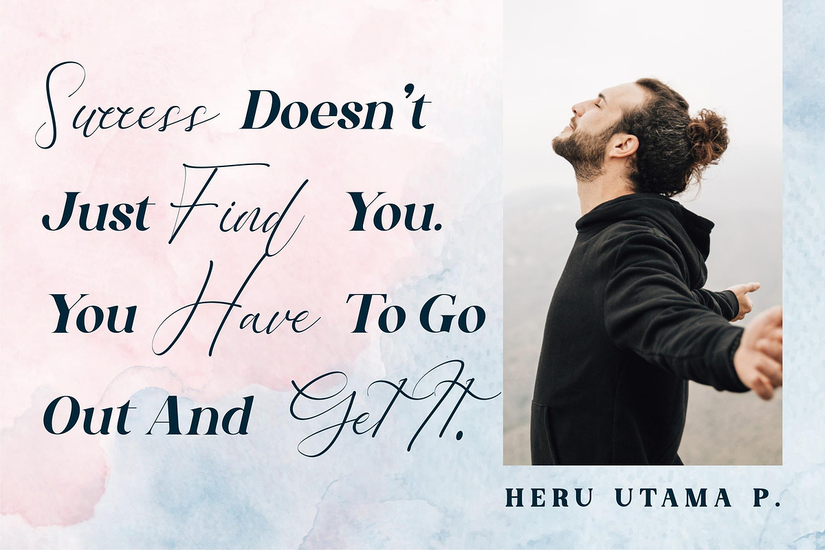Keylista Script Font LS, a Script Font by GranzCreative (Photo 3 of 16)