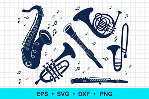 Music Jazz Instrument Clipa Art