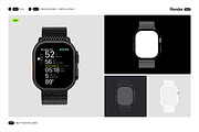 Apple Devices Mockup Bundle, an iPhone Mockup by Renderteam (Thumbnail 8 of 20)