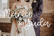 Seminice Font, a Script Font by Forberas Club (Thumbnail 2 of 7)