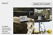 Gaiyo - Industrial Mockup Bundle, a Device Mockup by Creavora (Thumbnail 2 of 11)