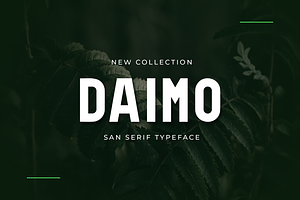 Daimo Bold Typeface