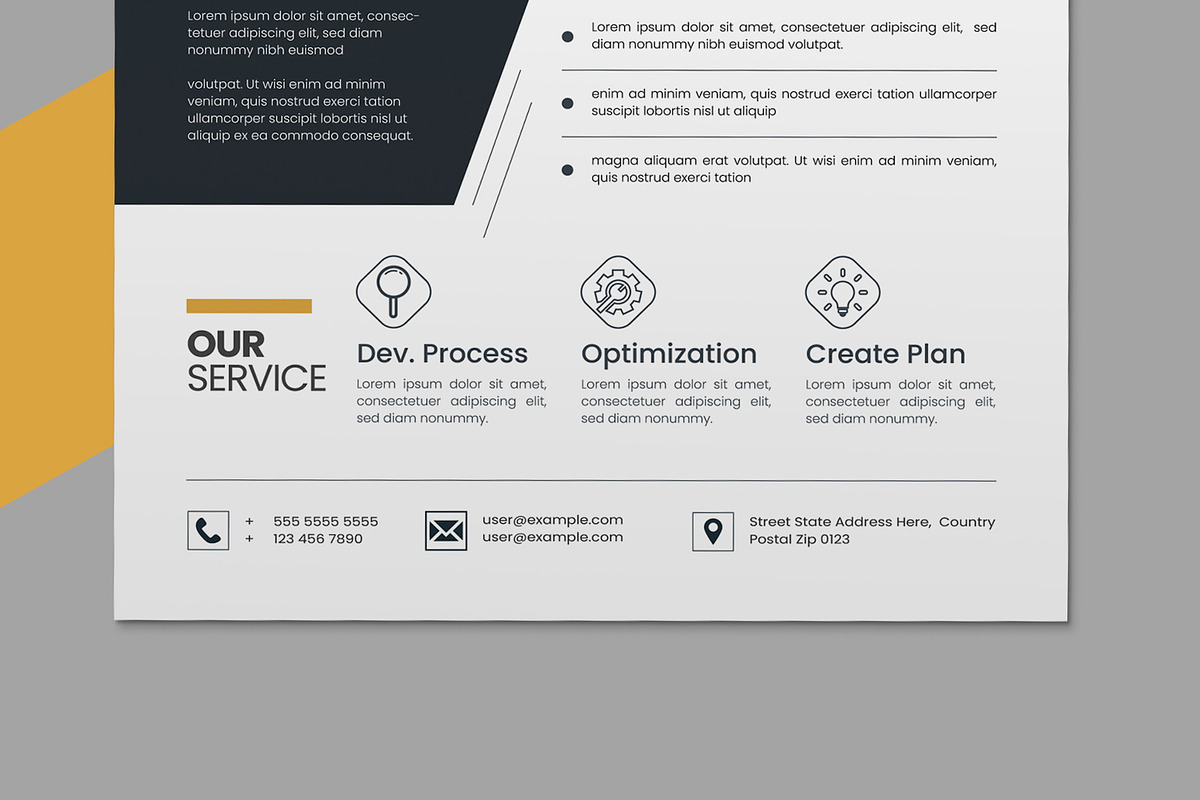 Creative Agency Flyer Design, a Flyer Template by ContestDesign (Photo 3 of 4)