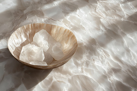 Textured alabaster stone surface, a Photo by Pavel_design
