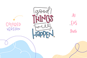 Good Things Collection - letterings, an Illustration by Camila Dinnebier (Thumbnail 5 of 8)