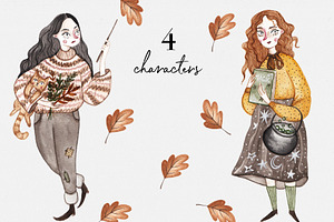 Watercolor Autumn Magic Collection