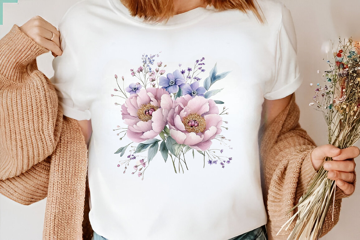 Watercolor Vivid Floral Collection, an Illustration by CreationArt (Photo 4 of 10)