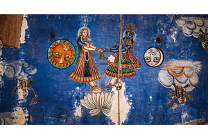 Close-up View on Frescoes Decoration, an Arts & Entertainment Photo by Our Amazing World