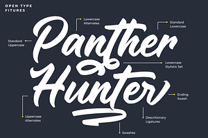 Panther Hunter Elegant Font