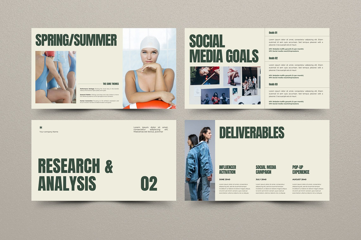 Modern Marketing Research Template, a Presentation Template by Pani Temp. (Photo 9 of 12)