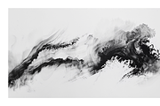 Kesi Co. B&W Ink Wash Art, a Texture Illustration by milatovar (Thumbnail 10 of 20)