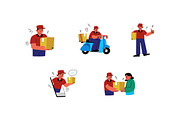 Character Delivery Style Vol 1, an Object Graphic by SLAB! Design (Thumbnail 2 of 3)