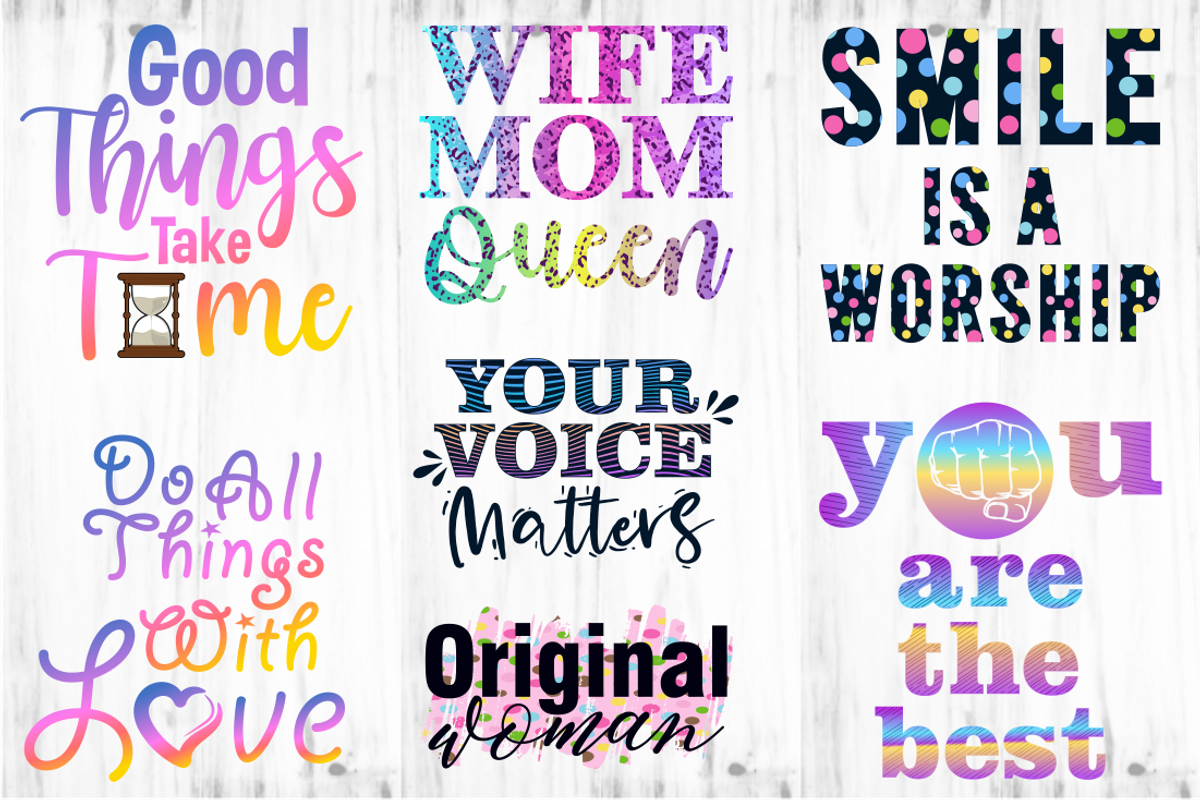 Inspirational & Motivational Bundle, an Object Graphic by D2PUTRI (Photo 12 of 27)