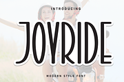 Joyride | Script Font, a Script Font by Scratchones (Thumbnail 1 of 8)