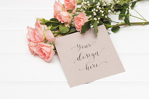 Mockup. Valentine's Day & Love. #14