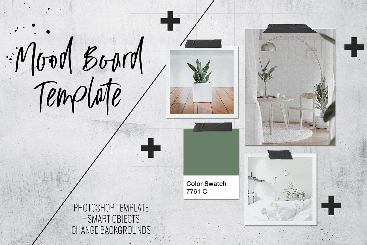 Mood Board Template, a Social Media Template by 89 Golden Blvd (Photo 2 of 4)