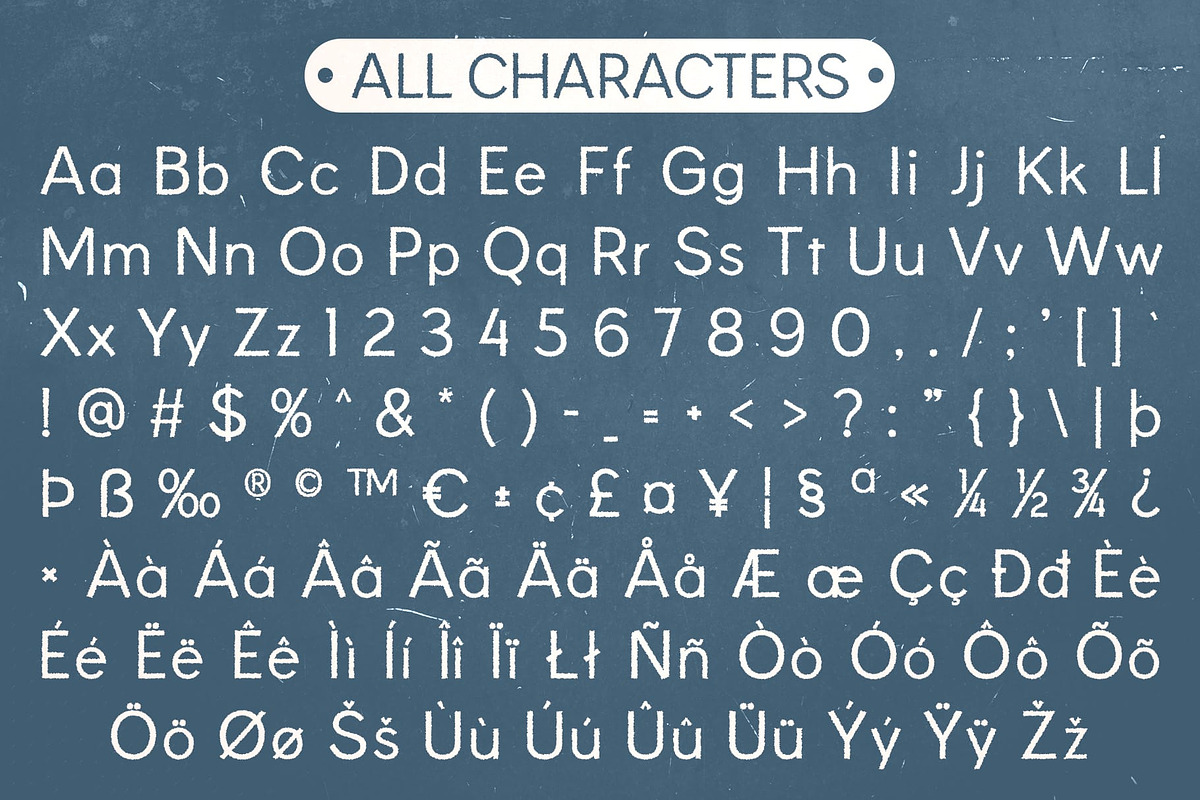 Varena Rough, a Sans Serif Font by Craft Supply Co. (Photo 8 of 8)