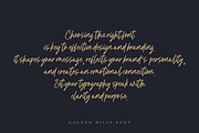 Golden Hills - Handwritten Script, a Script Font by MJB Letters (Thumbnail 8 of 10)