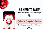 Quinceañera red Video Invite Canva, an Invitation Template by VM PARTYS  BY TAIRUMA (Thumbnail 5 of 9)