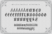 Avertastevia for Tattoo & Liquor, a Blackletter Font by ilhamtaro (Thumbnail 7 of 15)