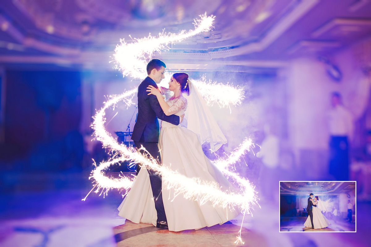 SALE! 160 Sparkler Overlays preview 4