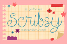 Scribsy – Handwritten Script Font