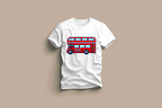 Classic Double Decker Bus Cartoon, a Transportation Illustration by Artstorystudio (Thumbnail 1 of 3)