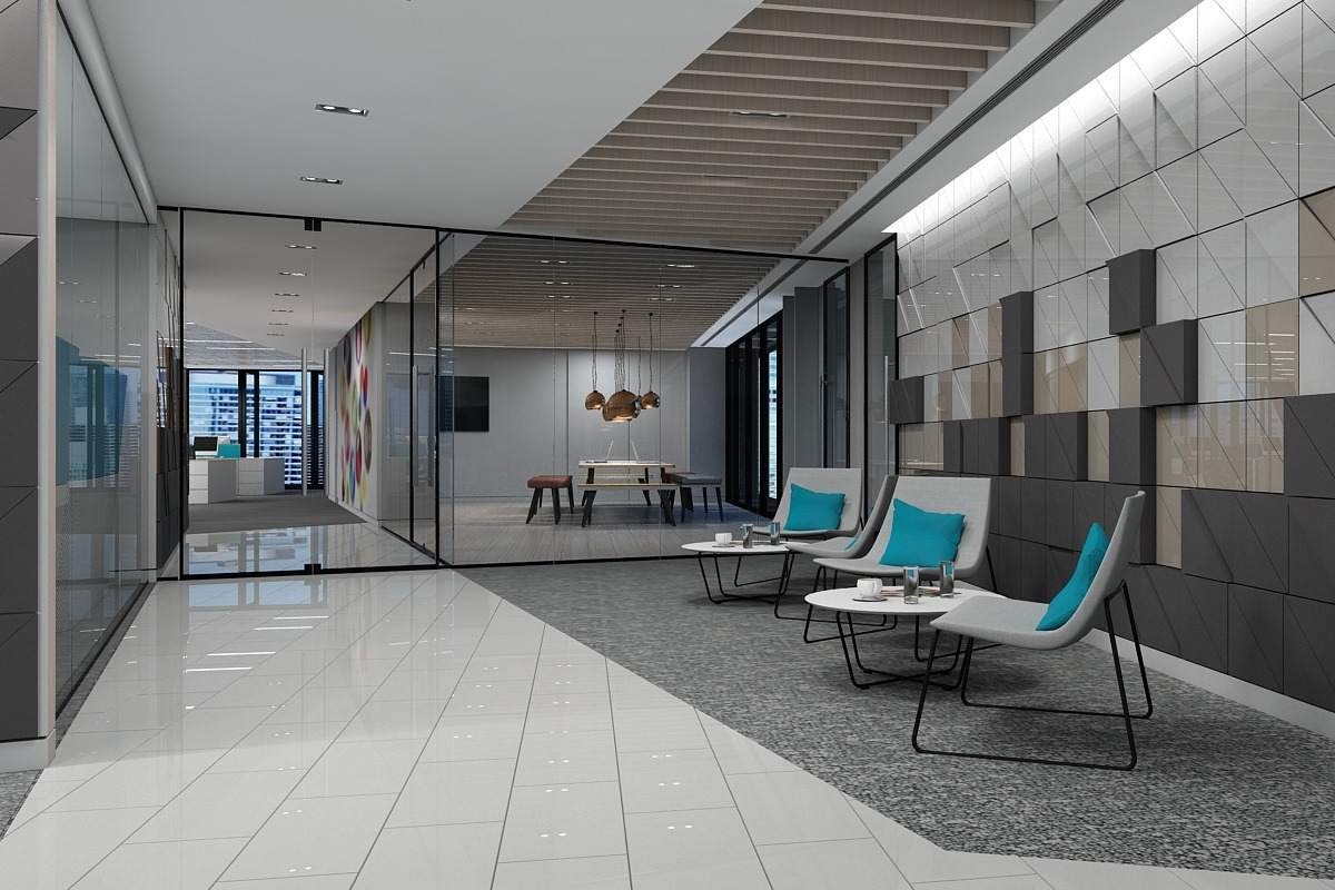 Full Office Interior 26, an Architecture 3D Model by Giimann (Photo 7 of 23)