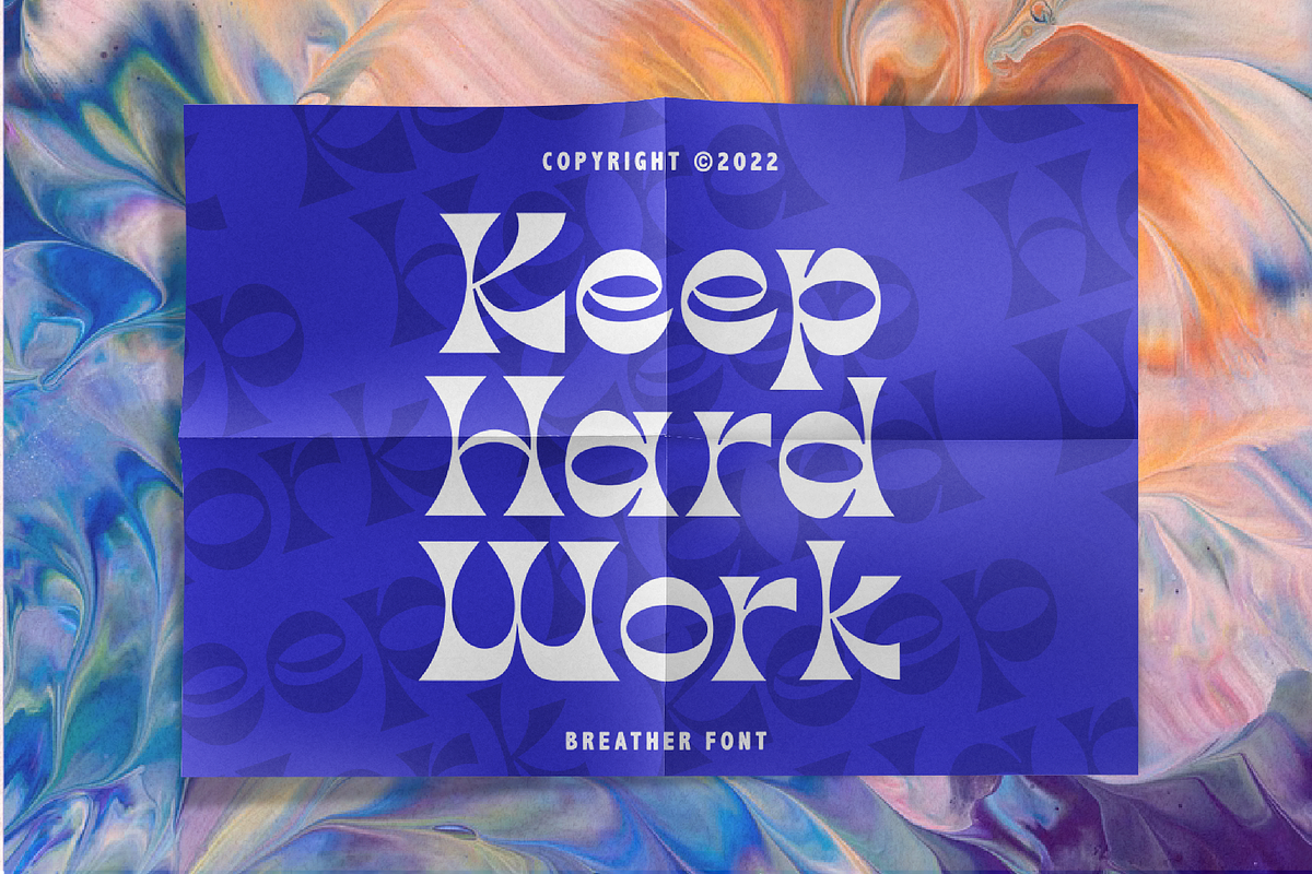 Breather - Modern Serif Typeface, a Serif Font by zeenesia (Photo 5 of 15)
