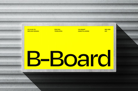 Billboard Screen Mockup