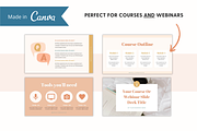 Course & Webinar Slide Deck Canva, a Presentation Template by The Template Lounge (Thumbnail 5 of 7)
