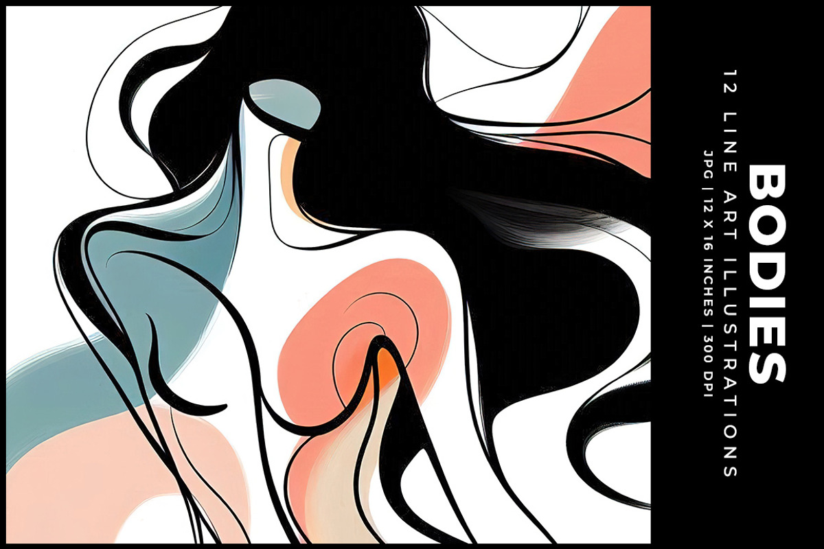 Bodies, a Decorative Illustration by Digital Art Creations (Photo 1 of 7)