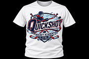 Quickshot Hockey Academy Vintage, an Object Graphic by Artivon (Thumbnail 2 of 3)