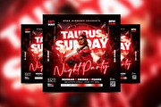Night Club Flyer, a Flyer Template by StarPixles11 (Thumbnail 1 of 3)