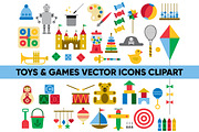 TOYS & GAMES vector icons clipart, an Icon by beguima (Thumbnail 1 of 3)