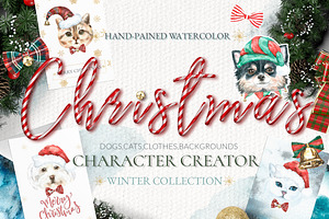 Christmas Character Dogs & Cats