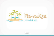 Paradise Resort & Spa Logo, a Branding & Logo Template by Logo Heaven (Thumbnail 2 of 5)