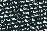 Garaleo Modern Luxury Serif, a Script Font by timelesstype.co (Thumbnail 16 of 20)
