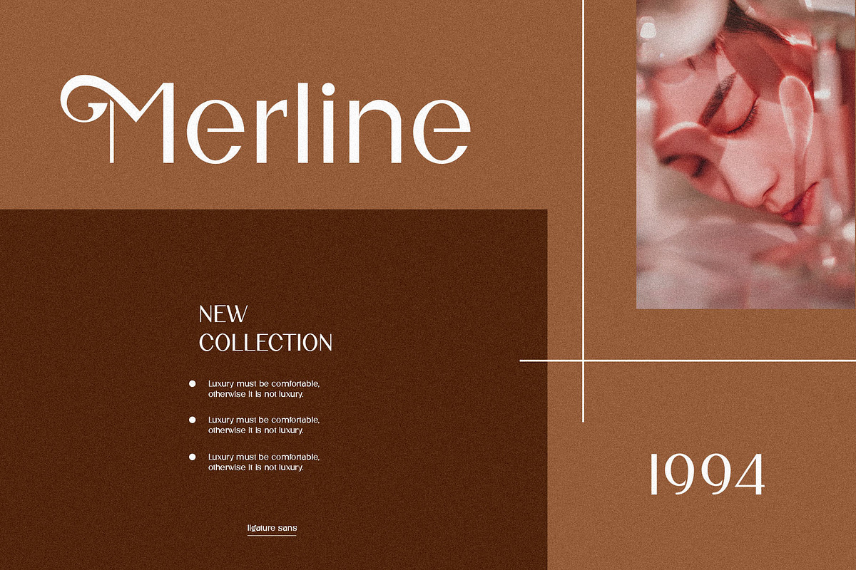 Nifa Ligature Sans Serif Typeface, a Sans Serif Font by yaqublekker (Photo 6 of 10)