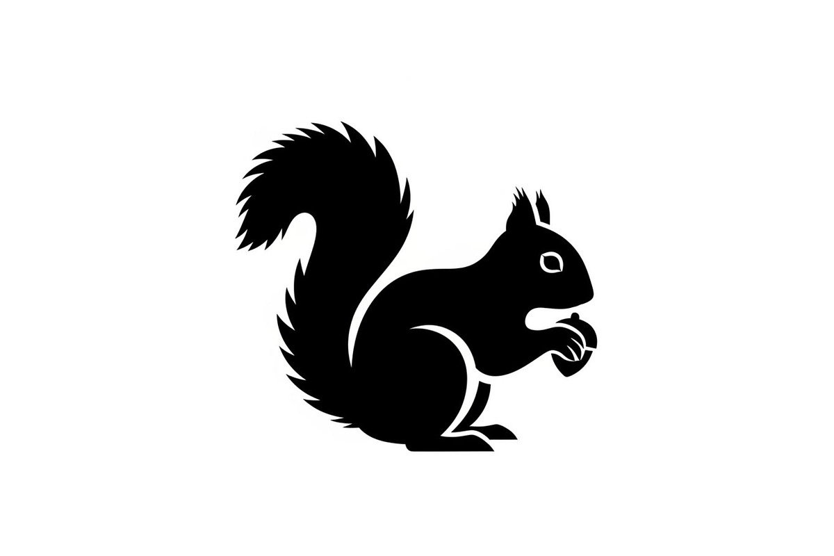 Black Squirrel Vector Icon Bundle, an Illustration by jahid234 (Photo 29 of 51)
