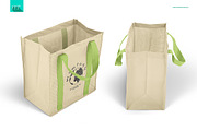 Non-woven Carrier Eco Bag Mock-up, a Product Mockup by BlackMocca (Thumbnail 2 of 7)