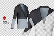 Blazer Mockup v01, a Shirt Mockup by Mildstudio (Thumbnail 6 of 10)